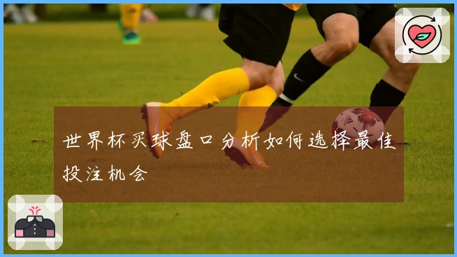 世界杯买球盘口分析如何选择最佳投注机会
