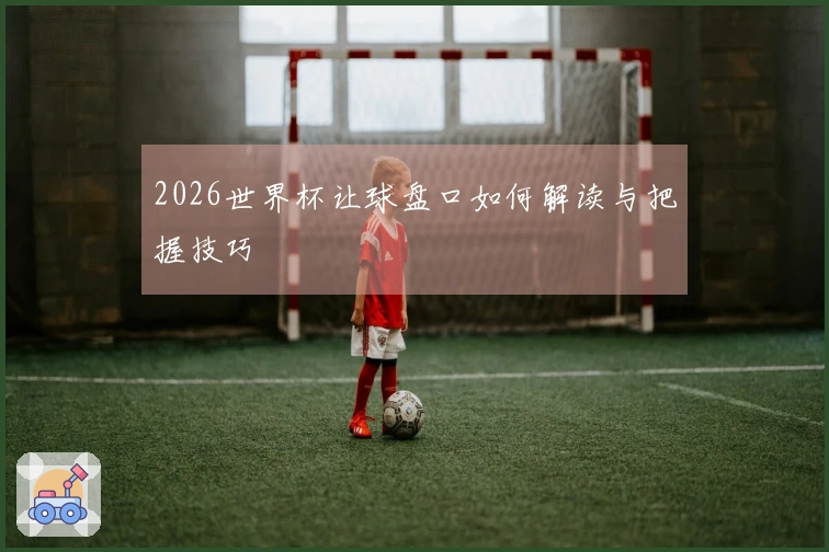 2026世界杯让球盘口如何解读与把握技巧